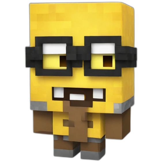 minecraft X minion emoji