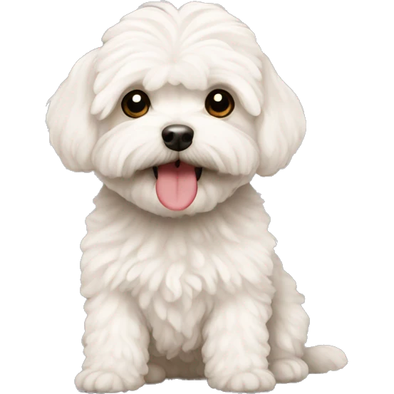 Maltipoo emoji