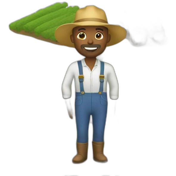 Farmer emoji