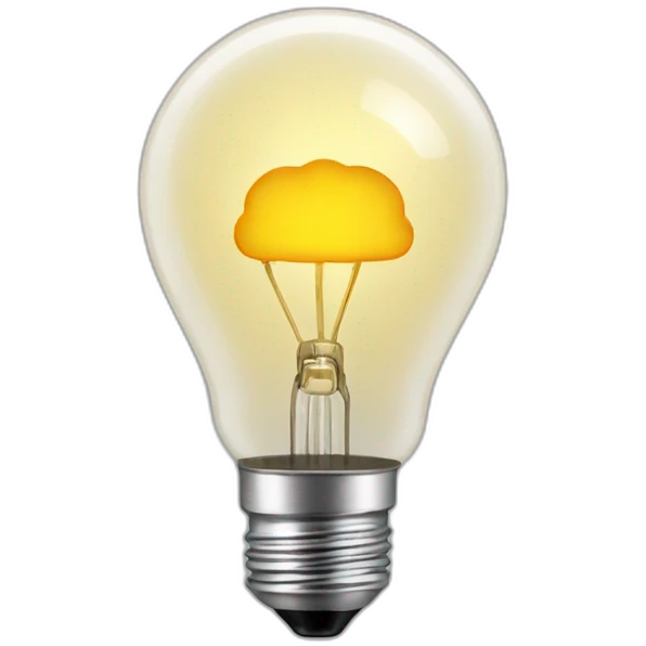 bulb emoji