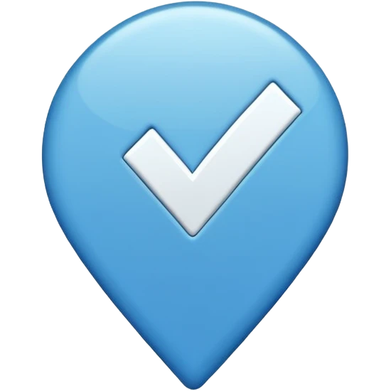 Verificación Azul lines del centro blancas Pero con emoji de verificación  emoji