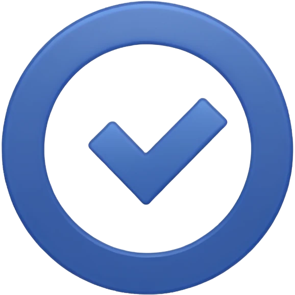 Create an emoji like a Facebook verification tip emoji