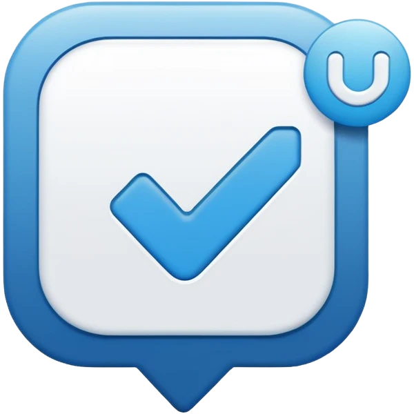 Instagram Blue tick emoji