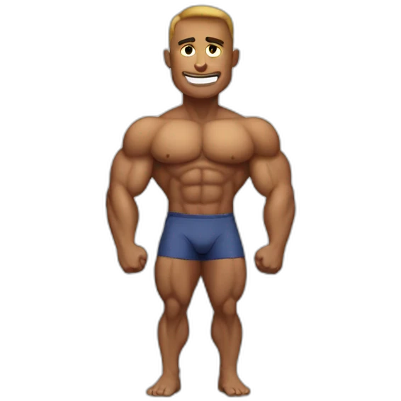 bodybuilder emoji