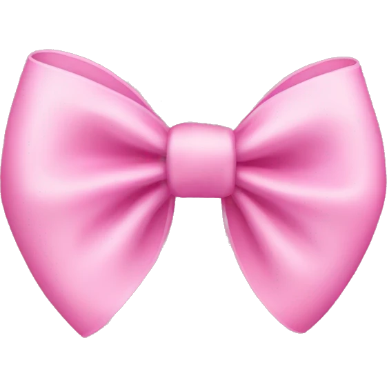 pink bow  emoji