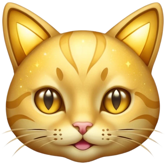 A star with a cat face emoji