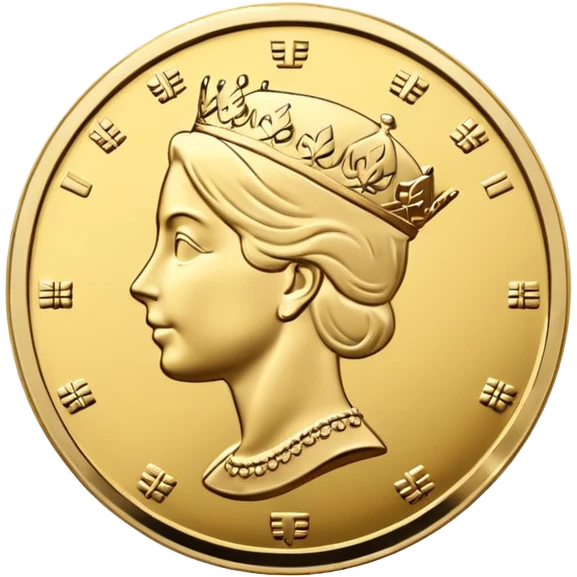 A BRITISH POUND COIN emoji