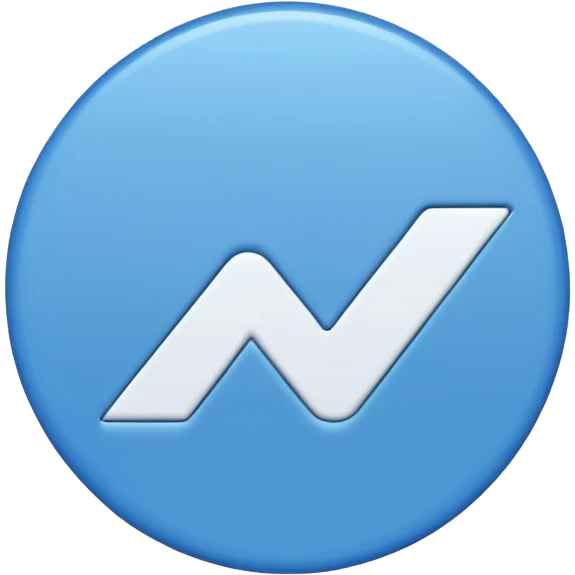 blue circle with a checkmark in the middle emoji