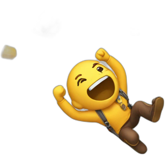 free fall emoji