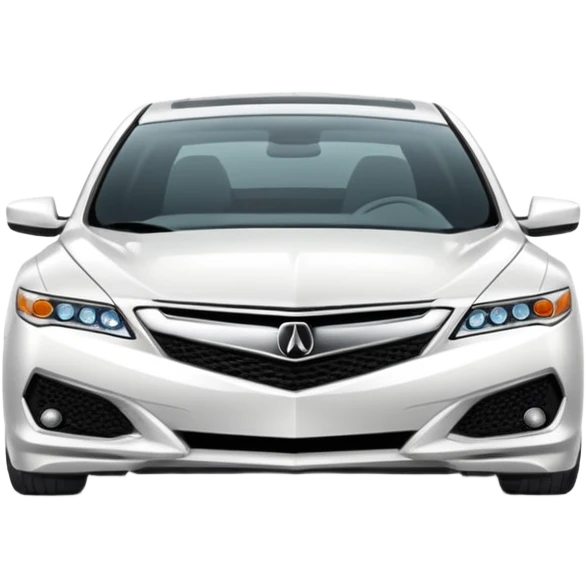 White acura  emoji