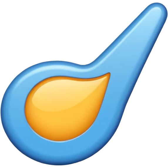 Make a blue tick mark emoji