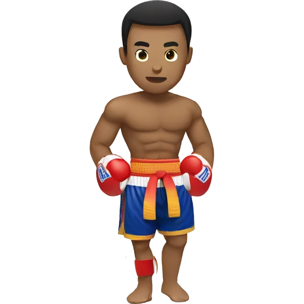 Muay thai emoji