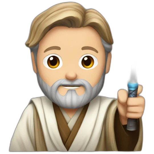 obi wan kenobi peace sign emoji