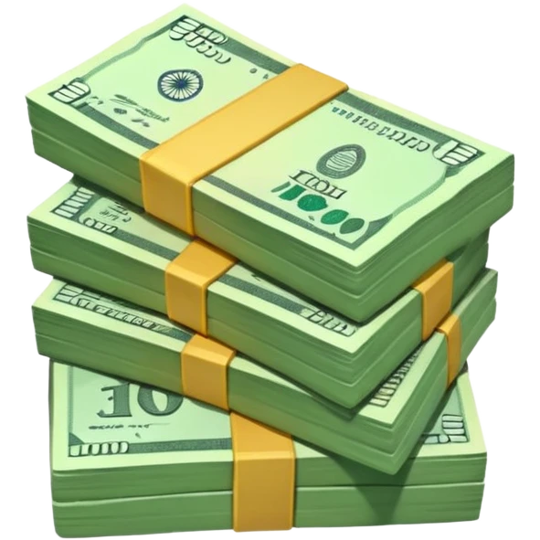 show me cash flow.indian rupee currency only emoji