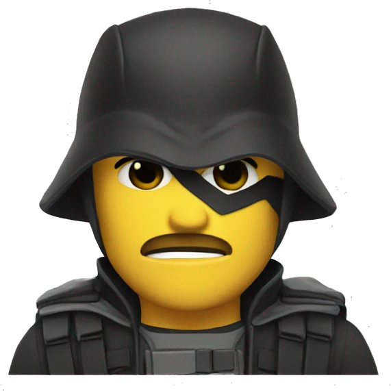 Vigilante  atento  emoji