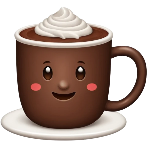a hot cup of hot cocoa emoji
