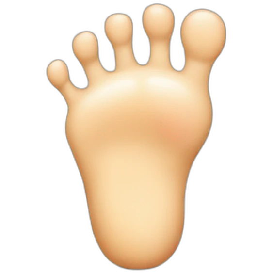 foot  emoji