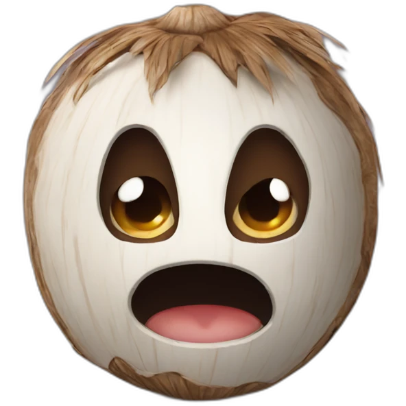 coconut superhero emoji