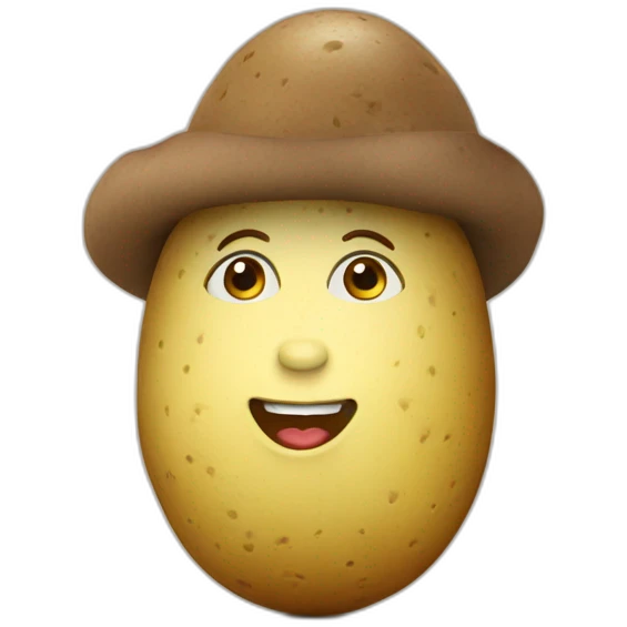 Lady potato emoji