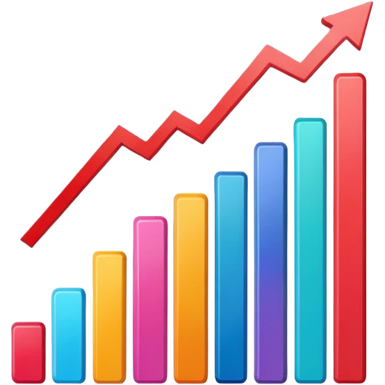 financial capital growth emoji