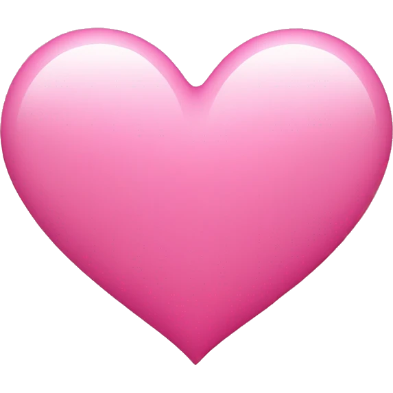 Pink heart emoji