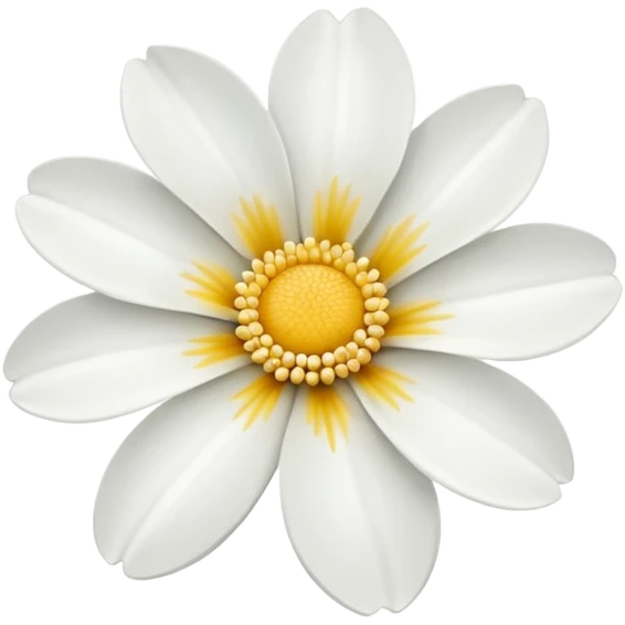 white flower emoji