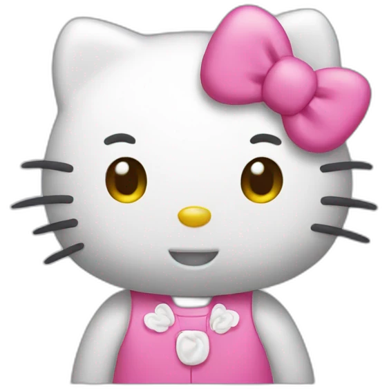 Hello kitty emoji