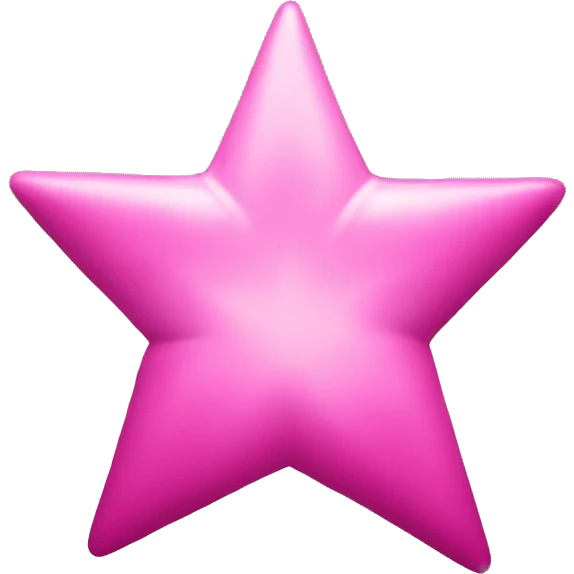 pink star  emoji