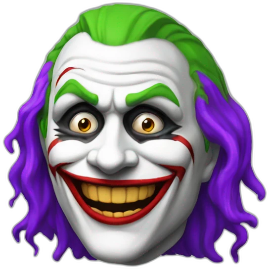 The jokersmoke emoji
