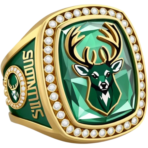 Milwaukee Bucks championship ring emoji