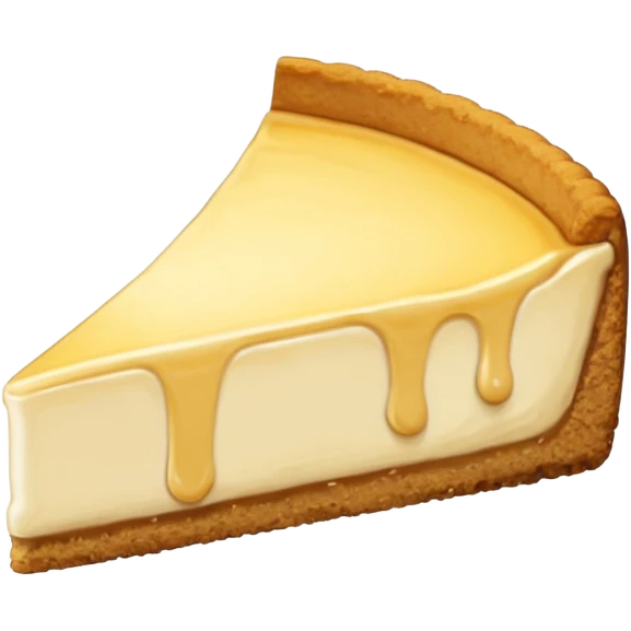 slice of cheesecake emoji