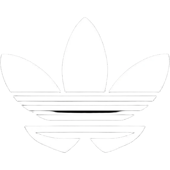 Adidas white stripes on black emoji emoji