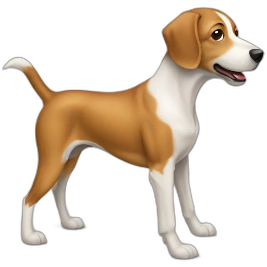 Chien sur cheval emoji