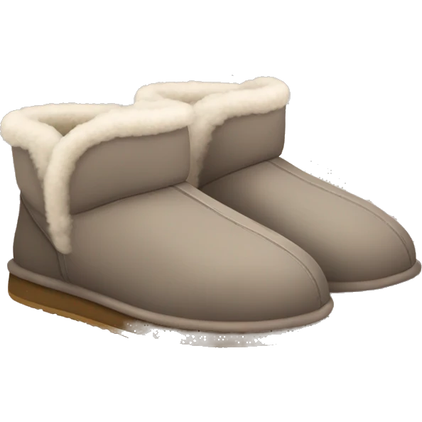 UGG slippers  emoji