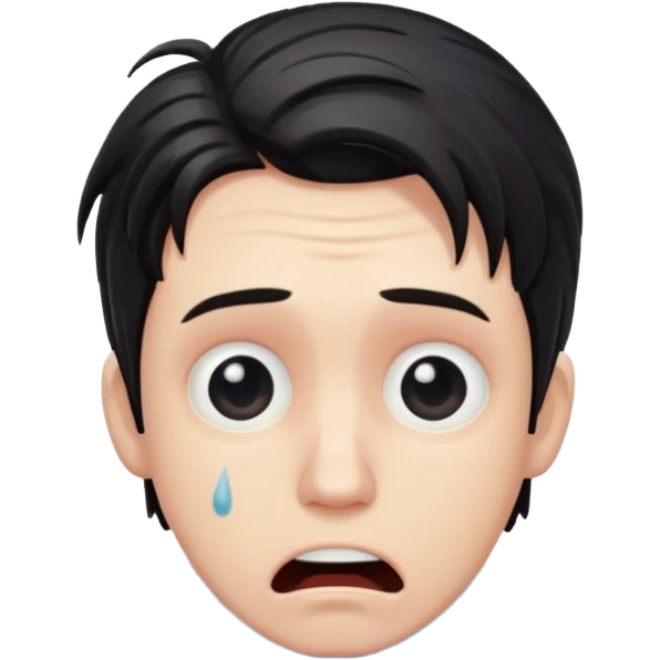 bruntte Man drowning emoji