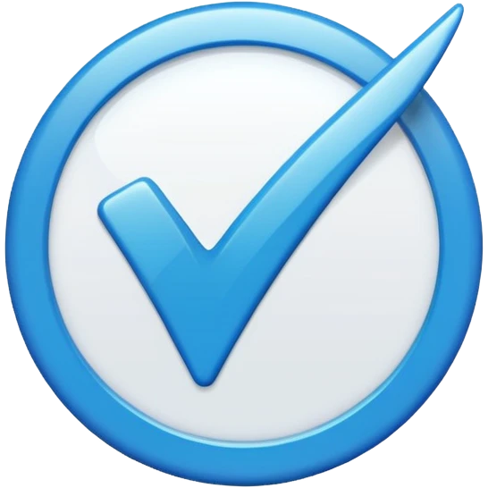 Verified check mark emoji