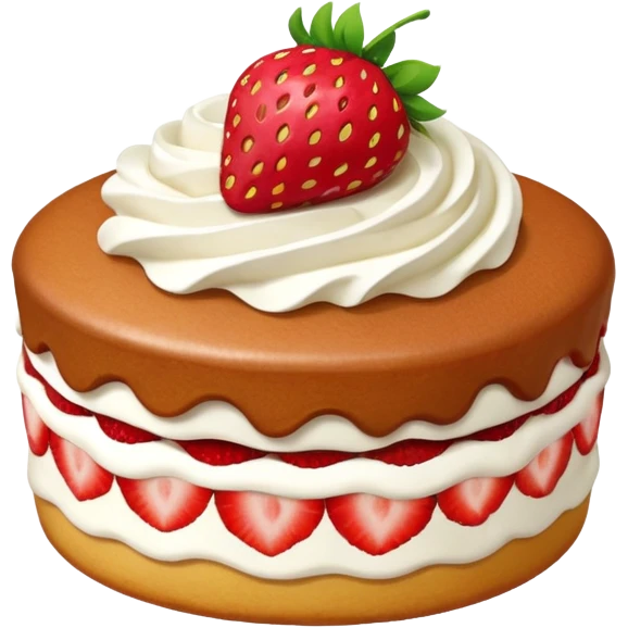 Strawberry chiscake emoji