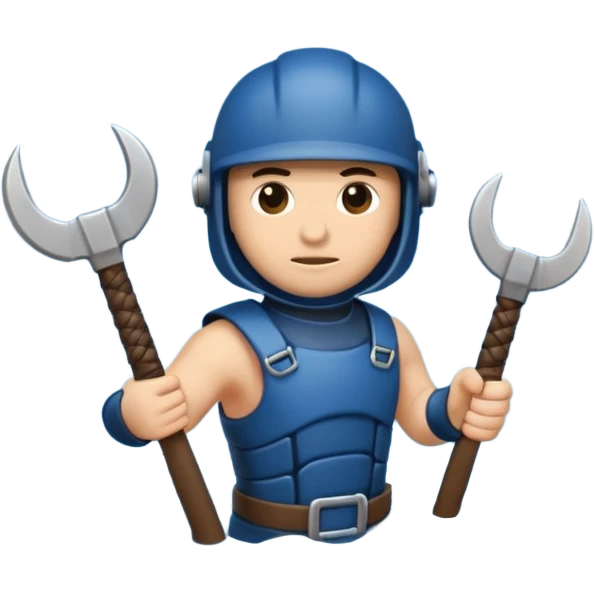 Mini versión de mark siniestro flotando con los brazos abiertos emoji