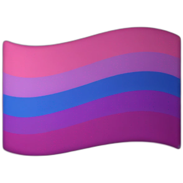 bisexual flag lgbt emoji