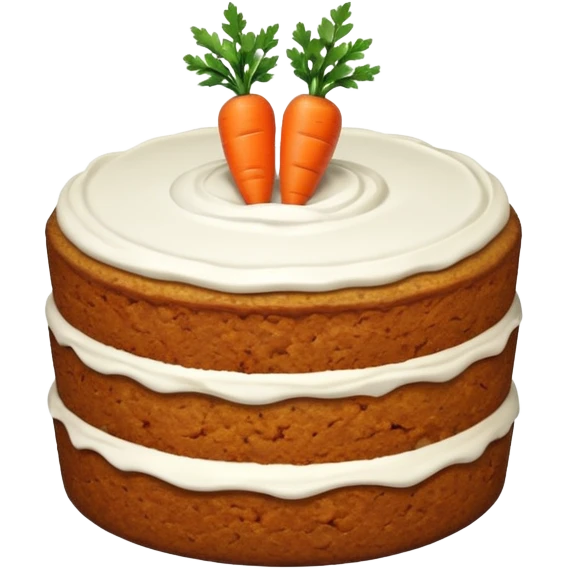 carrot cake emoji