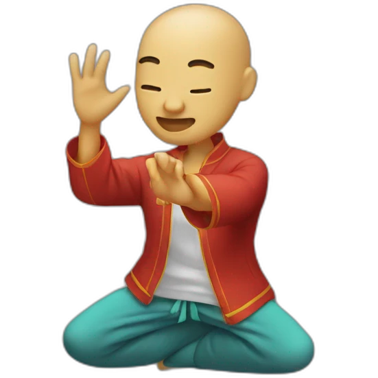 Chinese Dab emoji