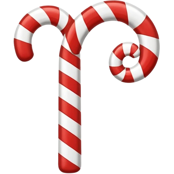candy cane emoji