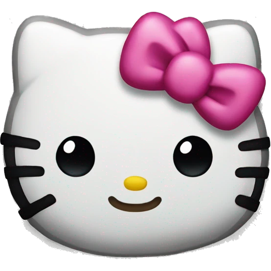 Hello kitty rock emoji