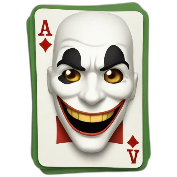 Joker card emoji