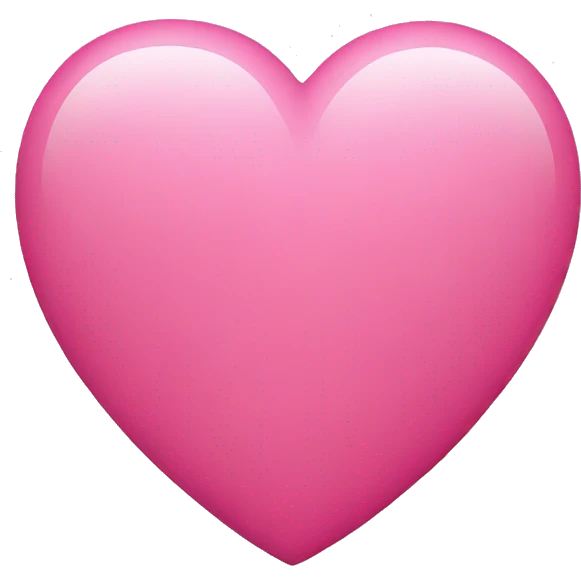 pink heart emoji