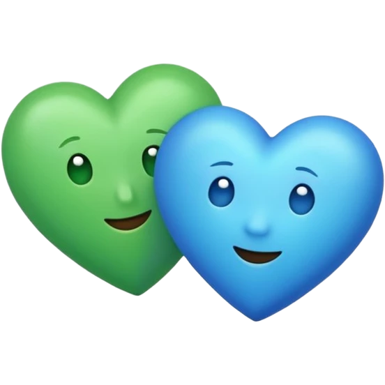 میخام برام اموجی قلب سبز ابی emoji