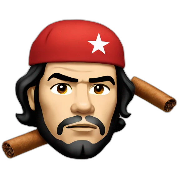 che guevara with cigar emoji