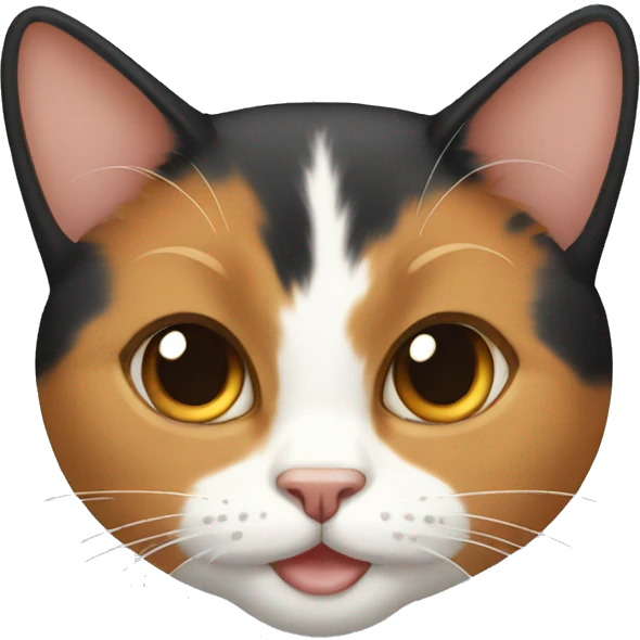 calico cat emoji
