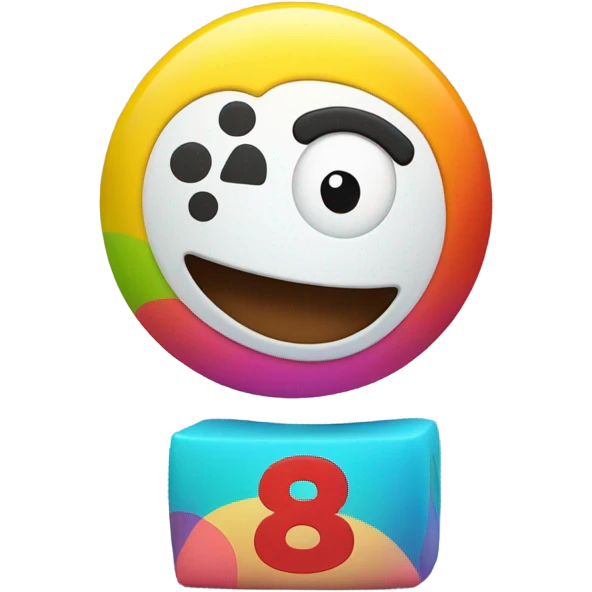 Numberblocks 8 emoji
