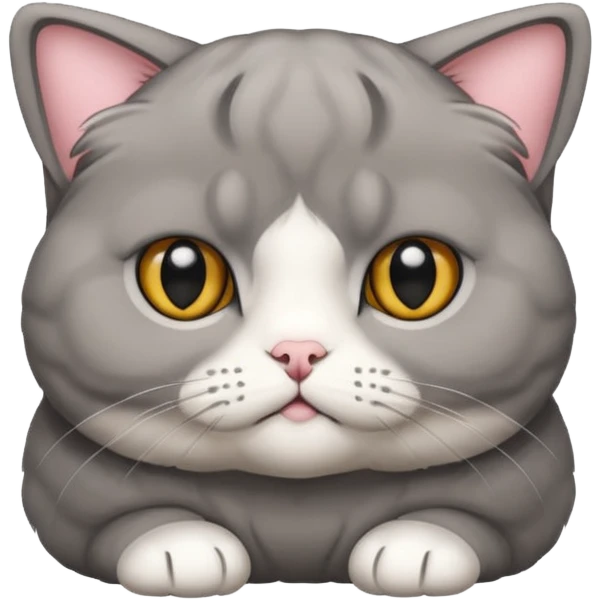 Scottish fold emoji